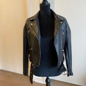 Zara Faux Leather Jacket
